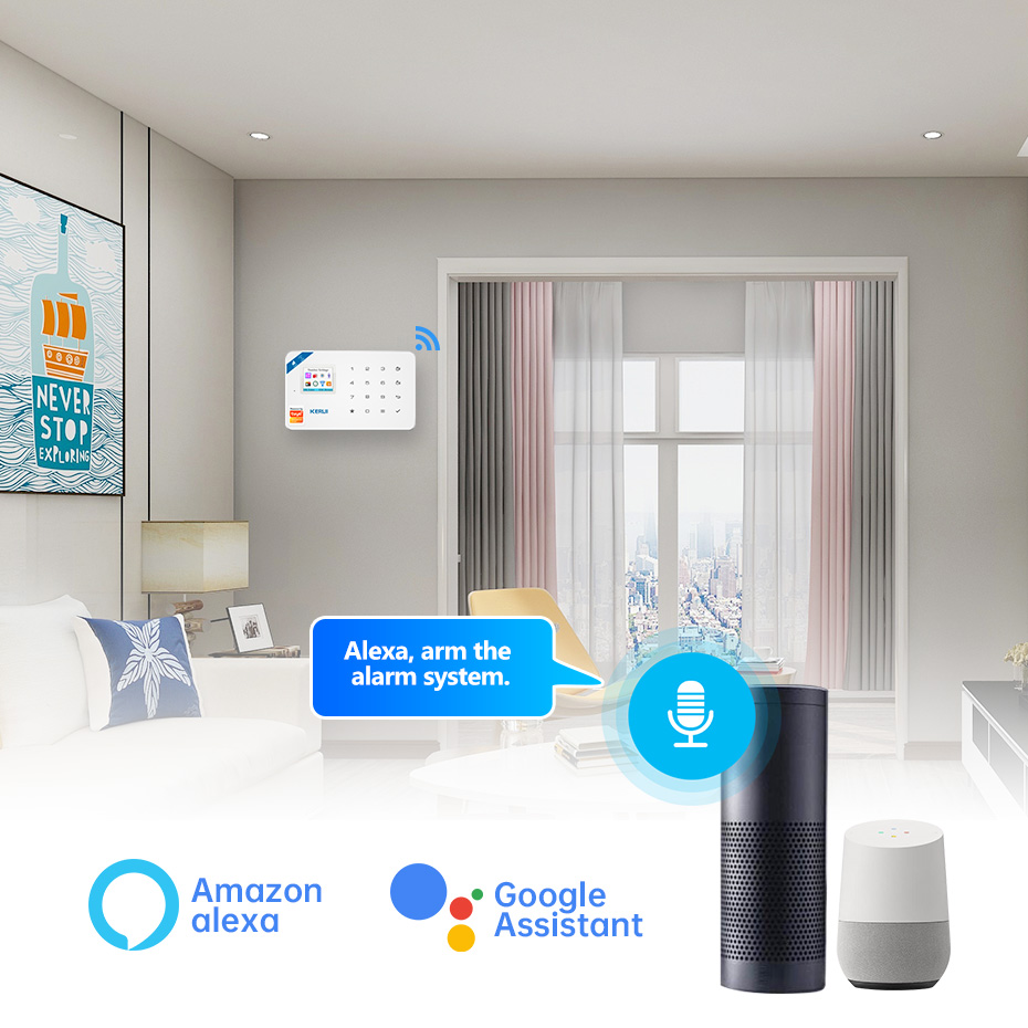 KERUI Security Alarm System Ki - огляд і ціна Smart Home Ecosystems