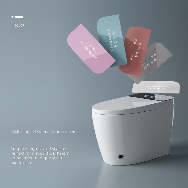 Smart Toilet, Pink, All-in-1 A - огляд і ціна Smart Home Uses