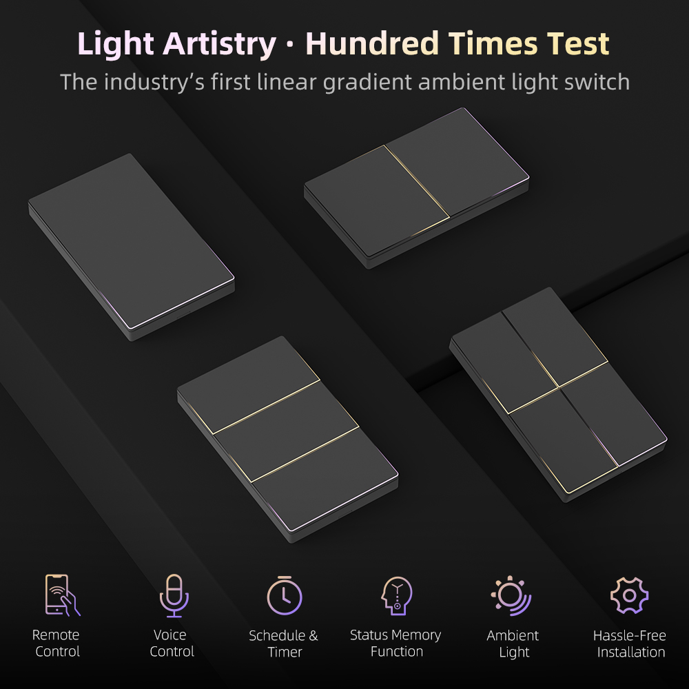 AVATTO 1/2/3/4 Gang WiFi Smart - огляд і ціна Smart Home For Living