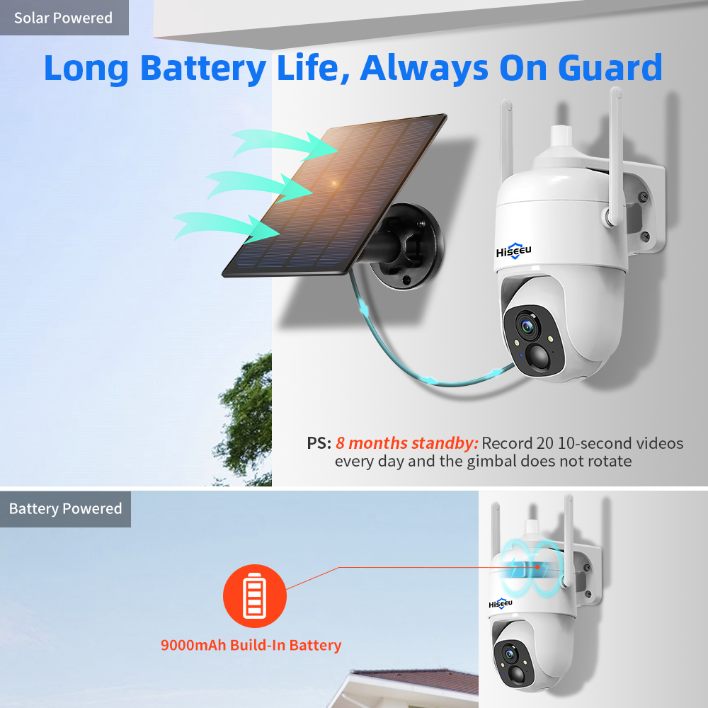 Hiseeu 3MP Cloud AI WiFi Video - огляд і ціна Smart Home Outdoor Camera
