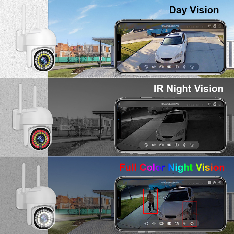 Smar 3MP Wireless CCTV Securit - огляд і ціна Smart Home Outdoor Camera