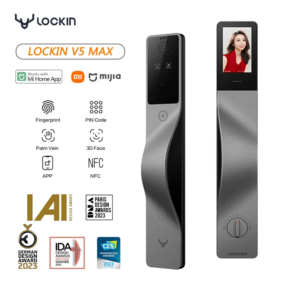 Lockin V5 Max 3D Face Recognit - огляд і ціна Smart Home Battery Camera