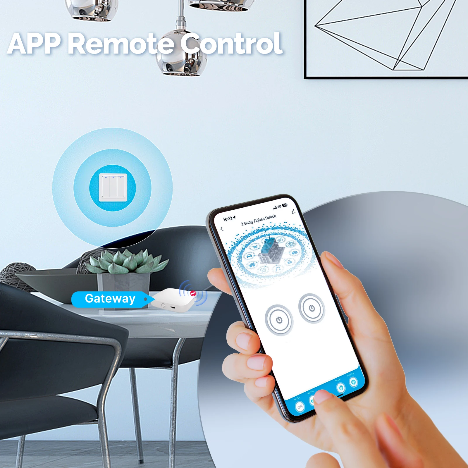 MOES ZigBee Smart Light Switch - огляд і ціна Smart Home Zigbee