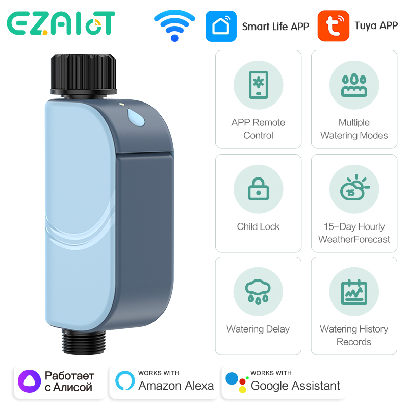 Smart Tuya WIFI Garden Waterin - огляд і ціна Smart Home For Living